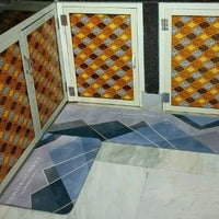 Rubber Floor Mat with Runner Geometric Pattern (Design As per Availibility)