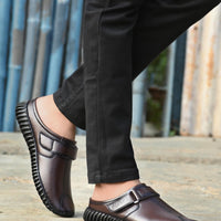 Men's Bantu Style Brown Loafer Casual Shoe