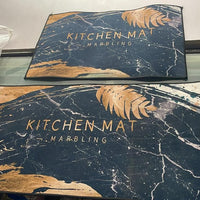 Rubber Floor Mat with Runner Geometric Pattern (Design As per Availibility)