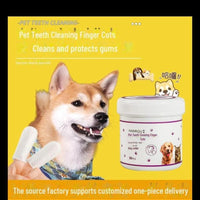 Disposable Dental Finger Wipes For Pets