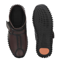 Men's Bantu Style Brown Loafer Casual Shoe