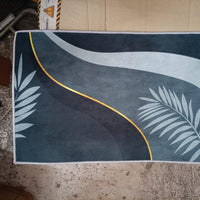 2 Pcs Kitchen Mat ( Random Color & Design)