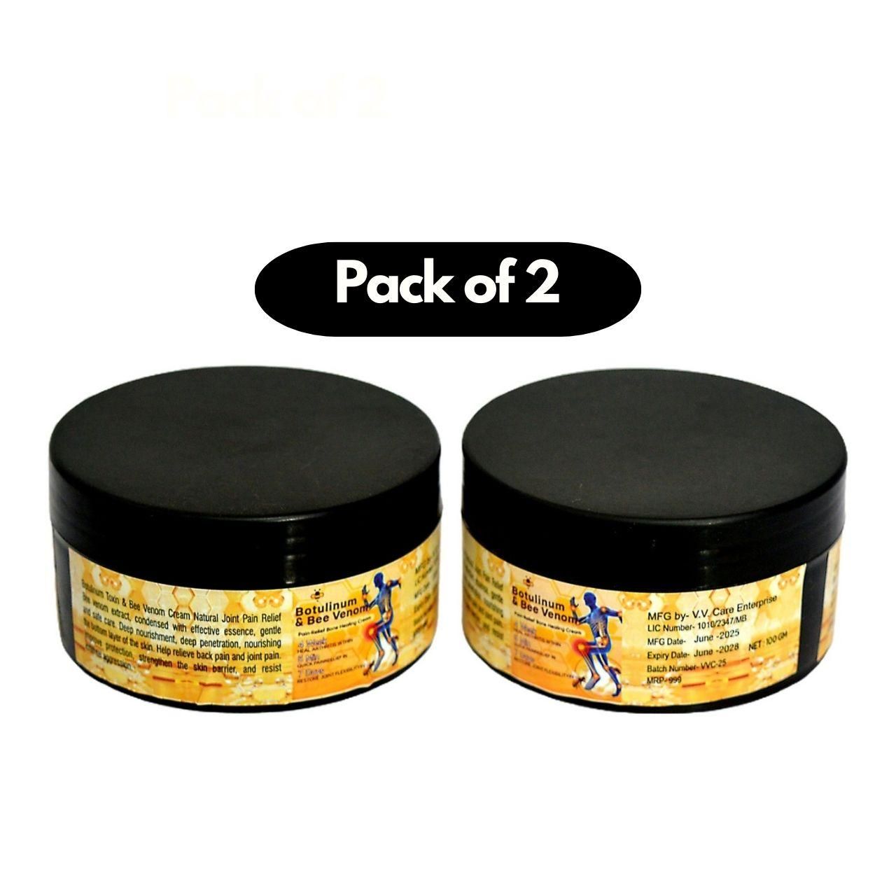 Botulinum Toxin and Bee Venom (Pack of 2)
