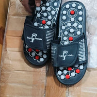Acupressure and Magnetic Therapy Paduka Slippers for Full Body Blood Circulation For Men and Women