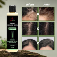 Rosemary Hydrolyzed Keratin Shampoo 200 ml Pack of 2