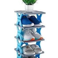 Smart Foldable Shoes Tier Shoe Rack 4 Layer
