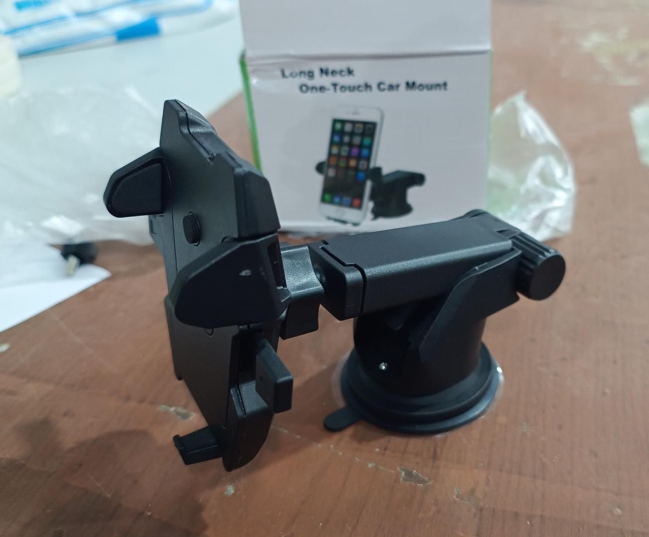 Revolex Zoom Star Pros Car Mobile Holder For Dashboard Black