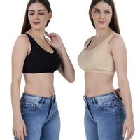 Womens Multicolor Air Bra (Pack of 3)