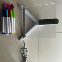 3D LED Light Glass Acrylic Writing pad