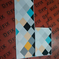 2 Pcs Kitchen Mat ( Random Color & Design)