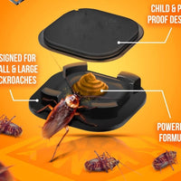 Anti Cockroach Station  (Pack of 6 Baits)